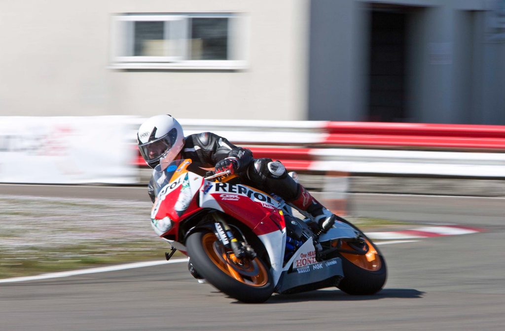 Motorbike racing