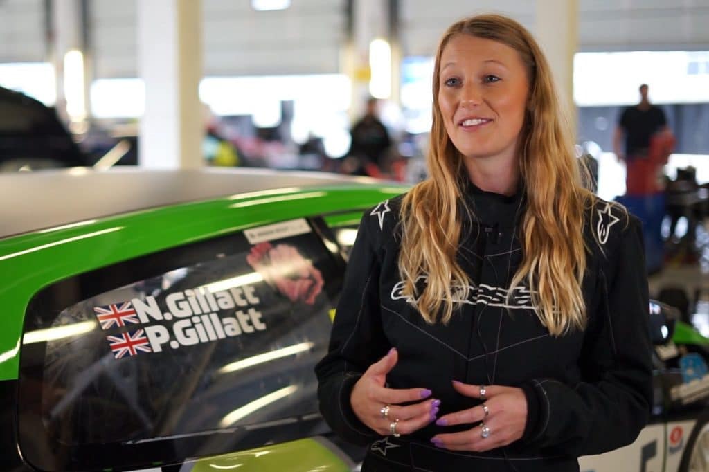 Nicola Gillatt racing driver