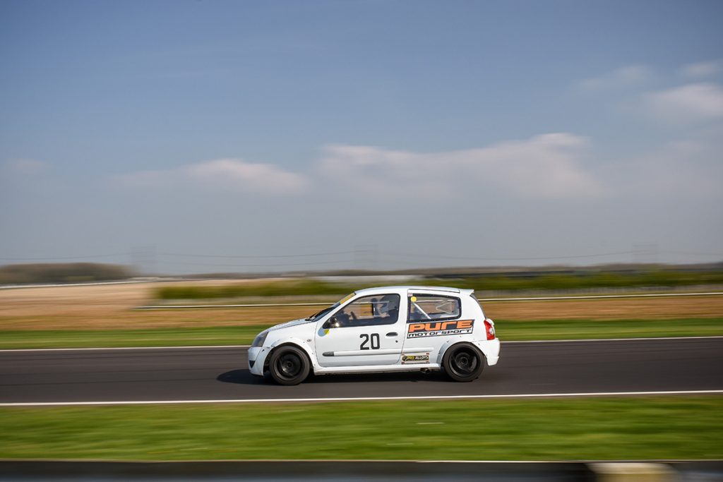 renault clio trackday